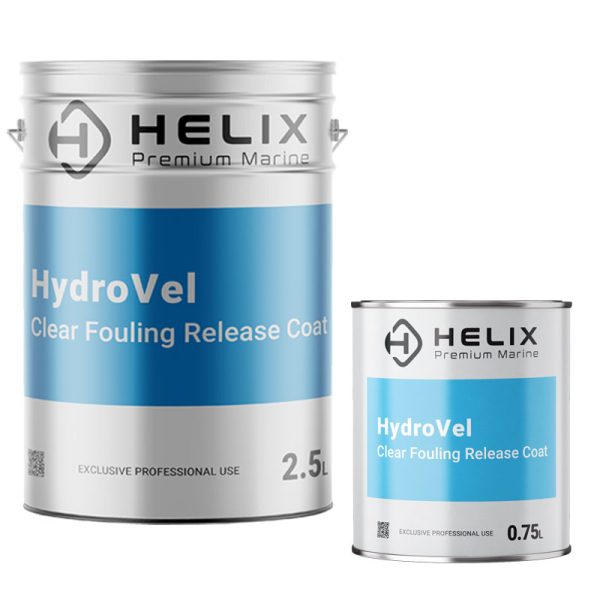 hydrovel clear fouling release coat