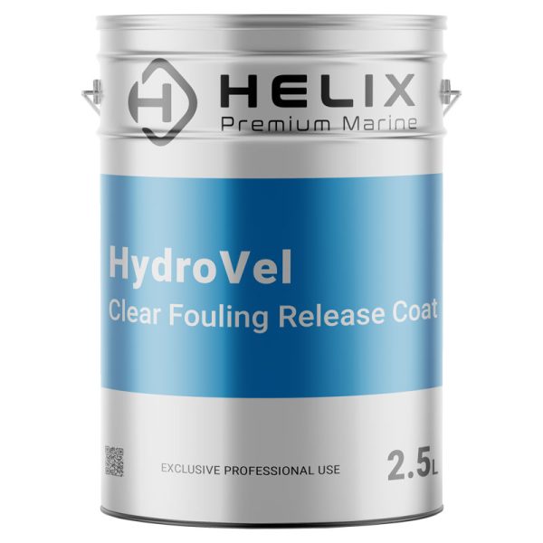 hydrovel clear fouling release coat